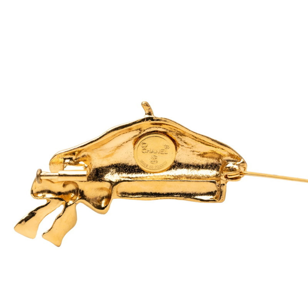 CHANEL Gold Brooch - Picture 3 of 3